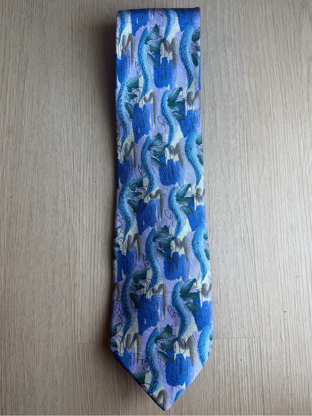Jerry Garcia Limited Edition Silk Tie - Collection 42 Banyan Trees II